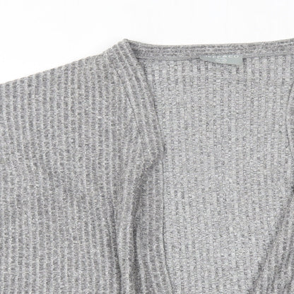 Womens UK Size 10 Jeff&co Grey Cardigan Jumper