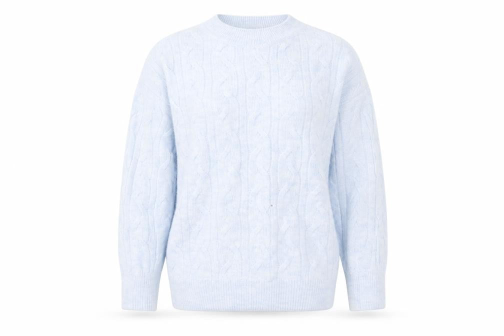 Womens UK Size 8 TU Blue Pullover Jumper