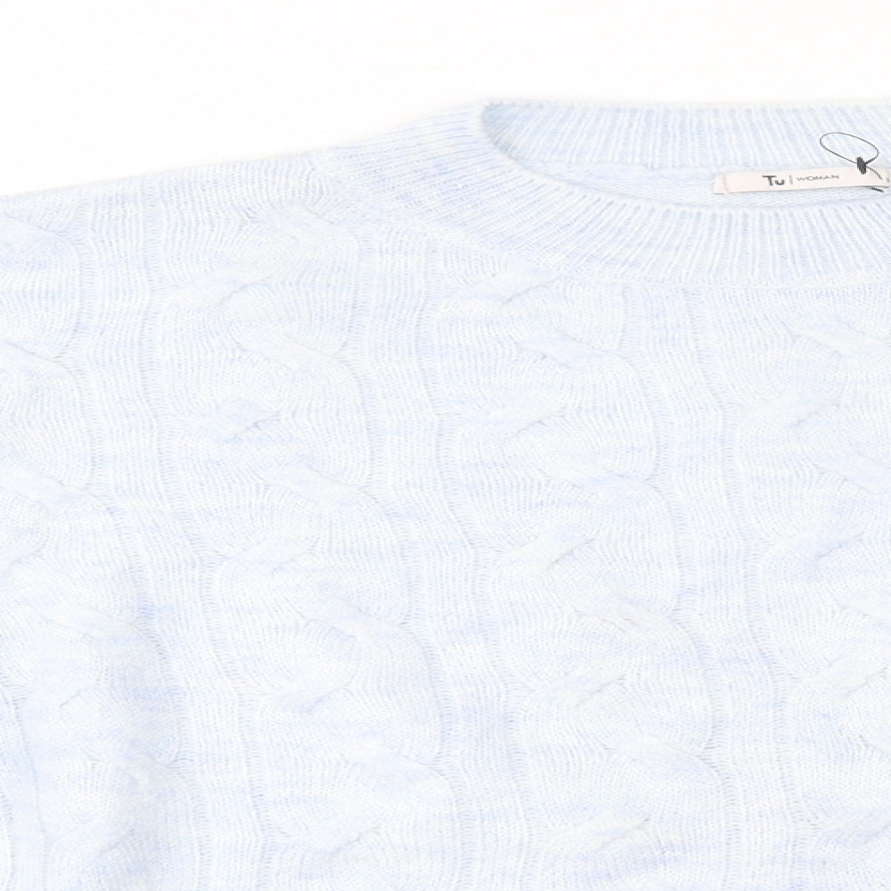 TU Womens Blue   Pullover Jumper Size 8