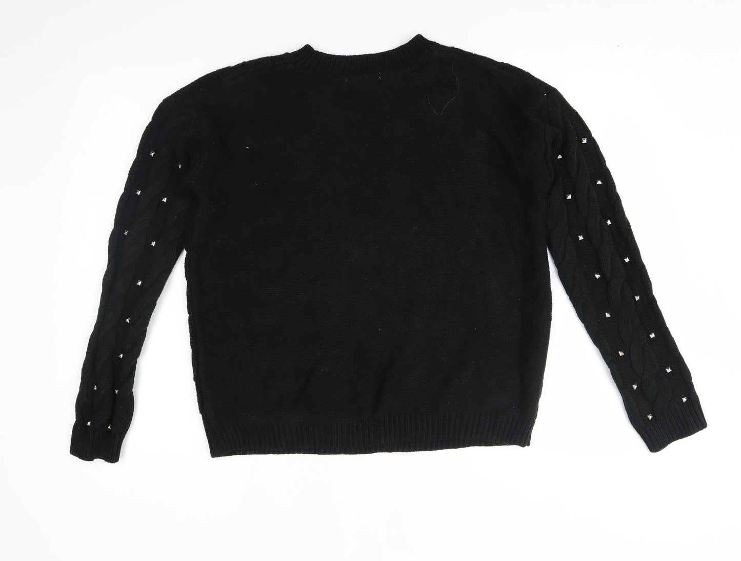 TU Womens Black   Pullover Jumper Size 8