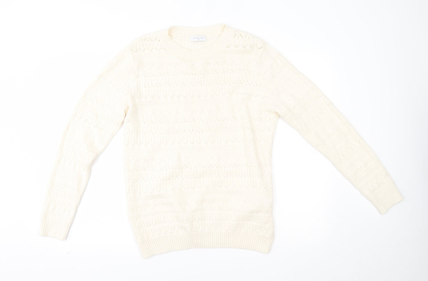 Papaya Womens Beige   Pullover Jumper Size 16