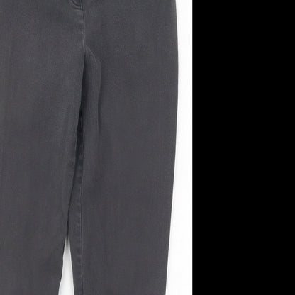 Womens UK Size 12 Marks and Spencer Regular Fit Skinny Grey Jeans