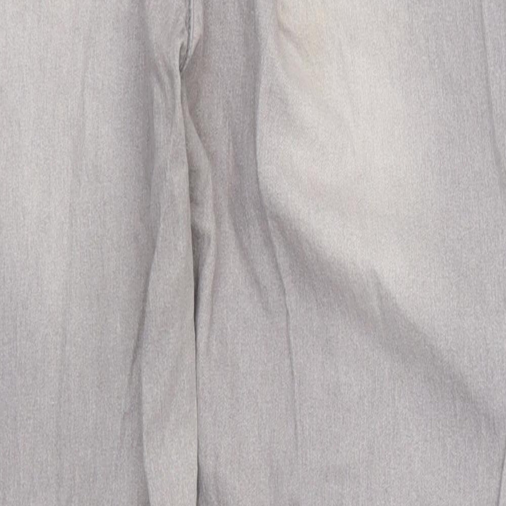 Denim Co Womens Grey  Denim Skinny Jeans Size 14 L26 in