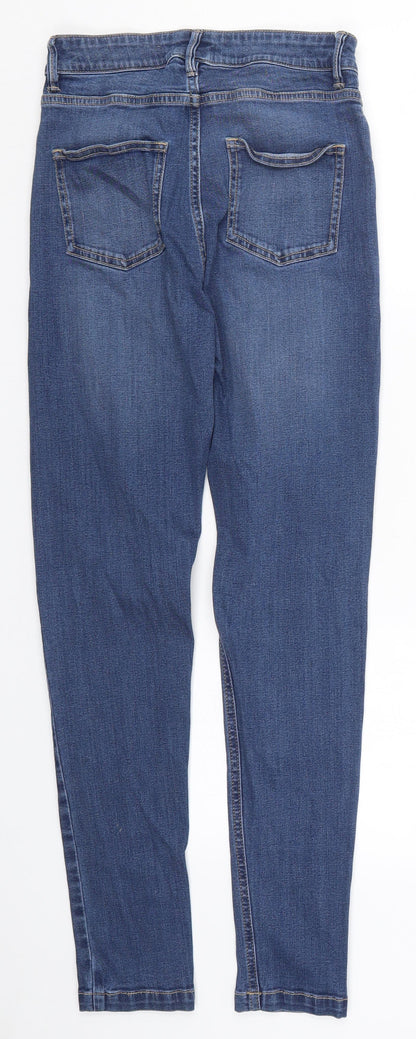 Womens UK Size 6 So Denim Regular Fit Skinny Blue Jeans
