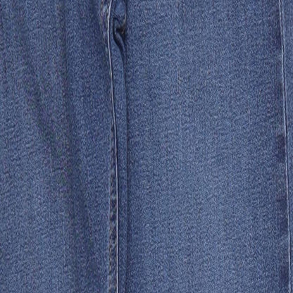 Womens UK Size 6 So Denim Regular Fit Skinny Blue Jeans