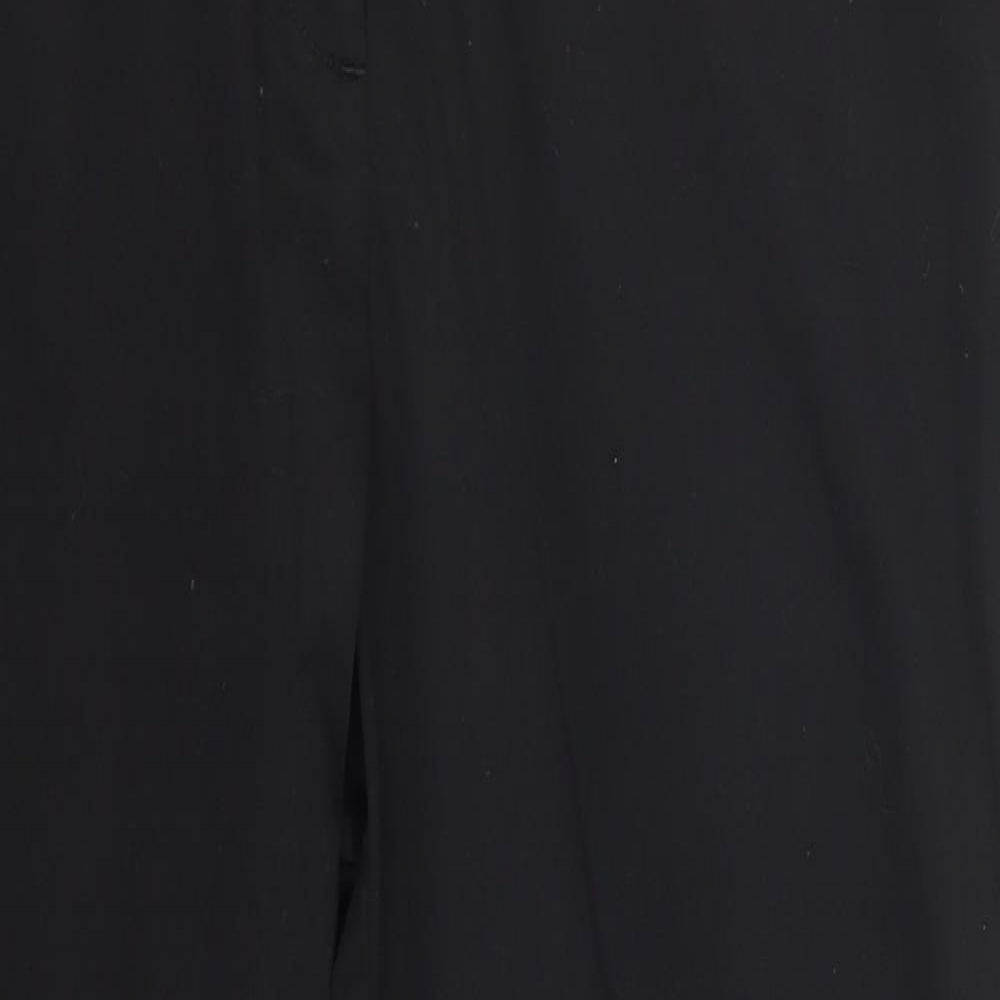 Womens UK Size 14 Marks and Spencer Regular Fit  Black Trousers