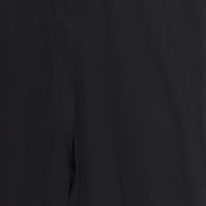 Womens UK Size 14 Marks and Spencer Regular Fit  Black Trousers