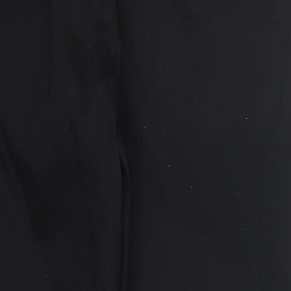 Womens UK Size 14 Marks and Spencer Regular Fit  Black Trousers