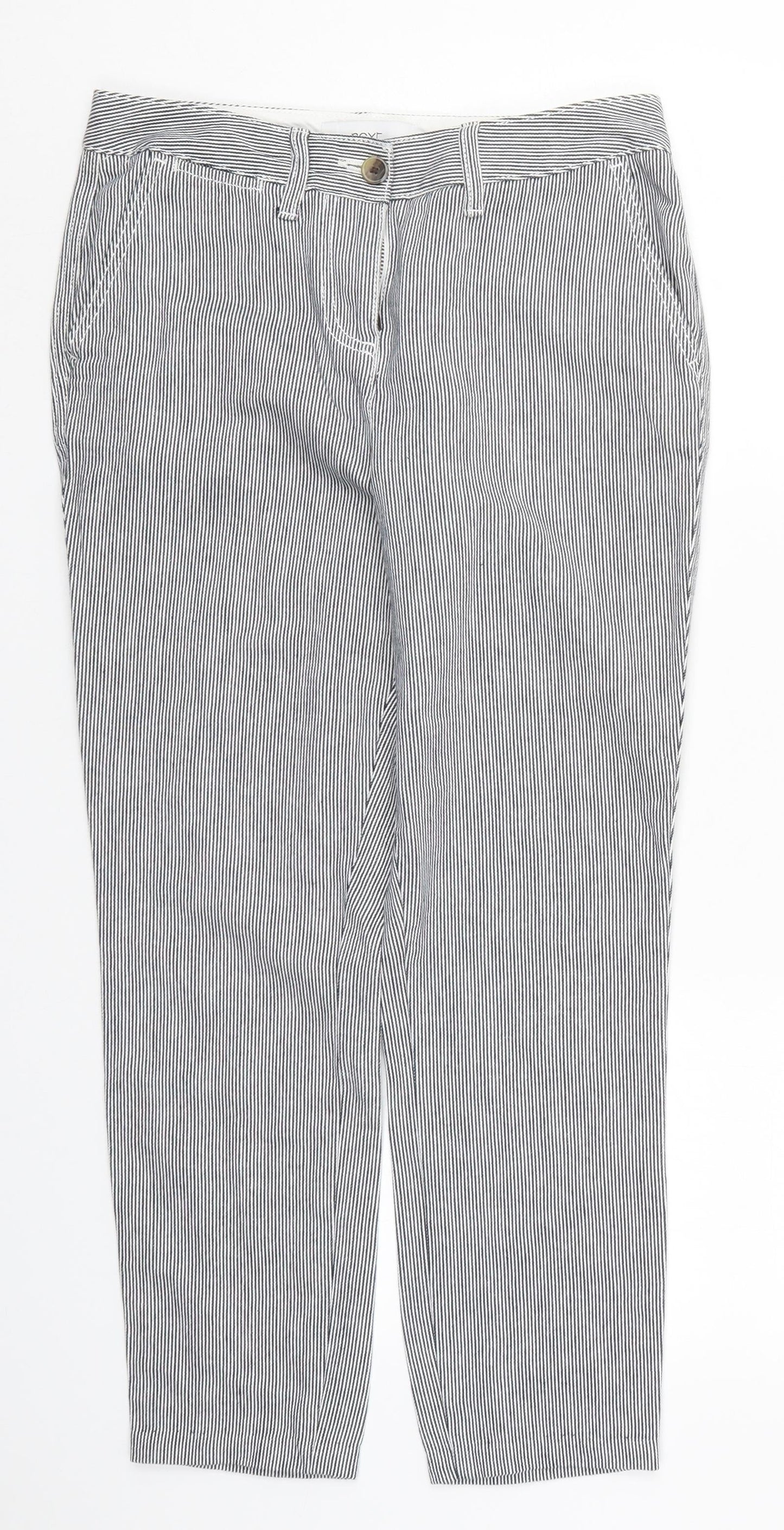 Womens UK Size 6 NEXT Regular Fit  Black Trousers