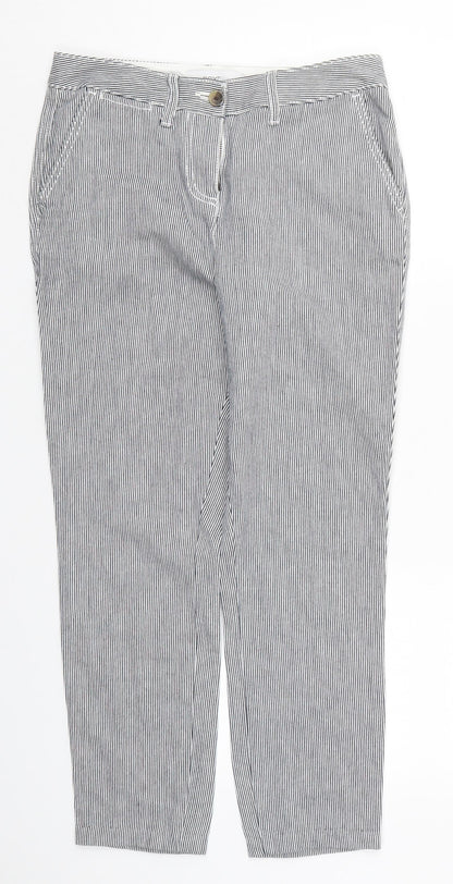 Womens UK Size 6 NEXT Regular Fit  Black Trousers