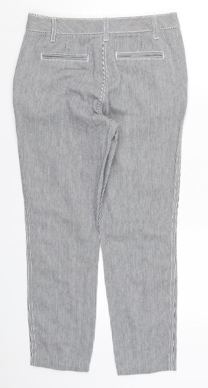 Womens UK Size 6 NEXT Regular Fit  Black Trousers