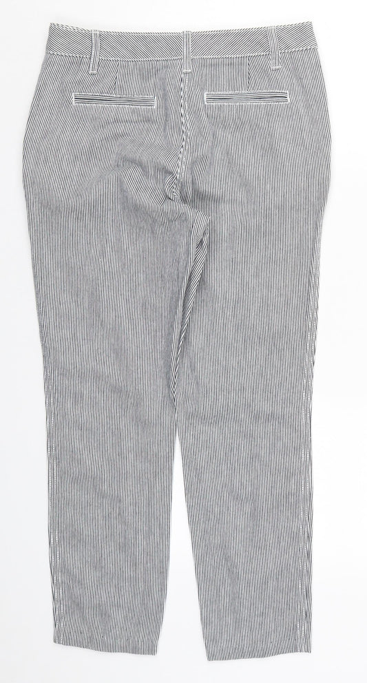 Womens UK Size 6 NEXT Regular Fit  Black Trousers