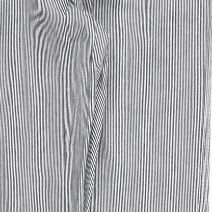 Womens UK Size 6 NEXT Regular Fit  Black Trousers