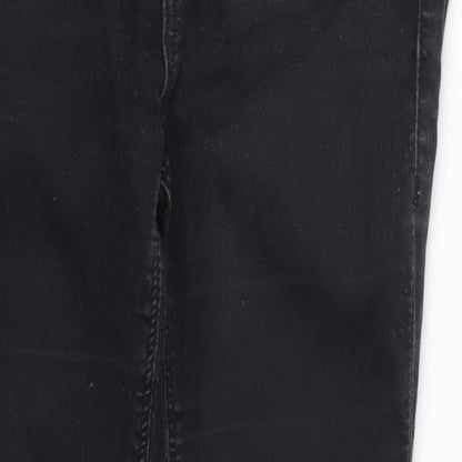 Topshop Womens Black  Denim Skinny Jeans Size 27 in L26 in