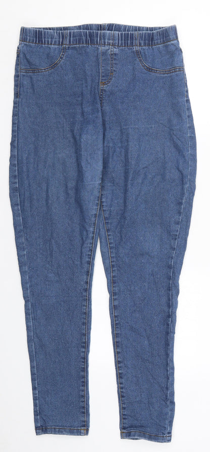 Womens UK Size 8 Beloved Regular Fit Jegging Blue Jeans