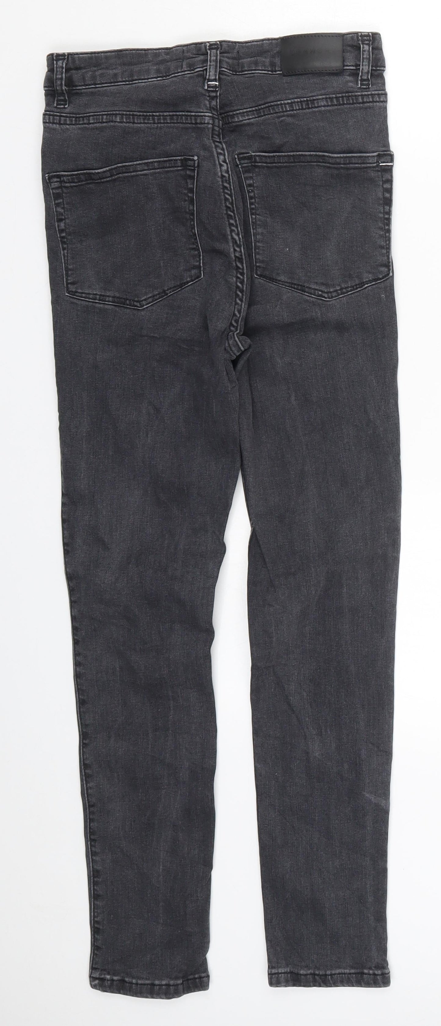 Blanche Womens Grey  Denim Skinny Jeans Size 26 in L25 in