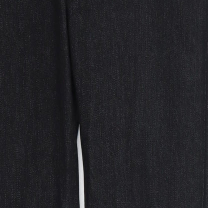 Denim Co Womens Black  Denim Skinny Jeans Size 10 L31 in
