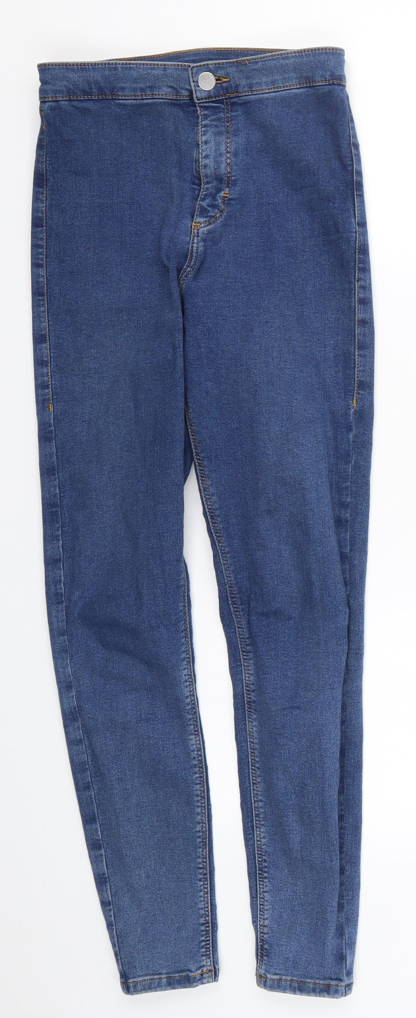 Topshop Womens Blue  Denim Skinny Jeans Size 26 in L27.5 in