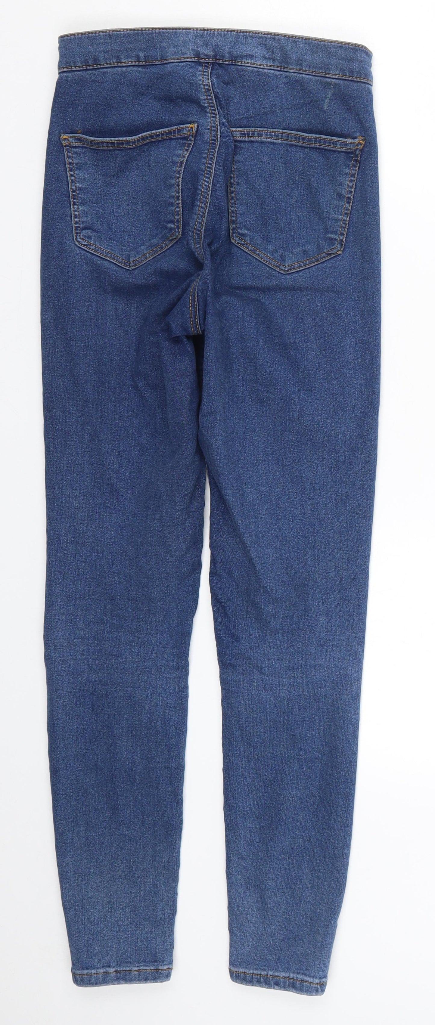 Topshop Womens Blue  Denim Skinny Jeans Size 26 in L27.5 in