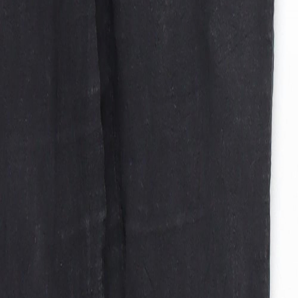 Womens UK Size S Dr Denim Regular Fit Skinny Black Jeans