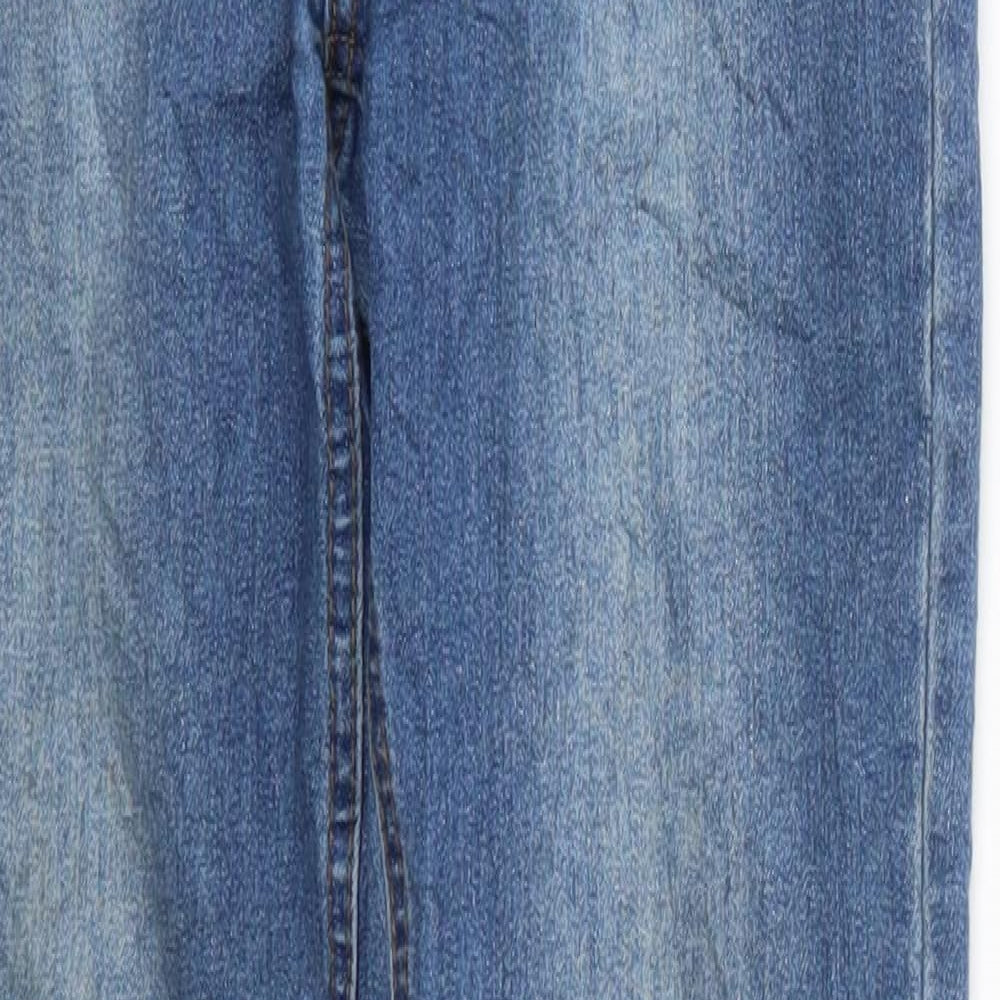 Boohoo Womens Blue  Denim Skinny Jeans Size 6 L30 in