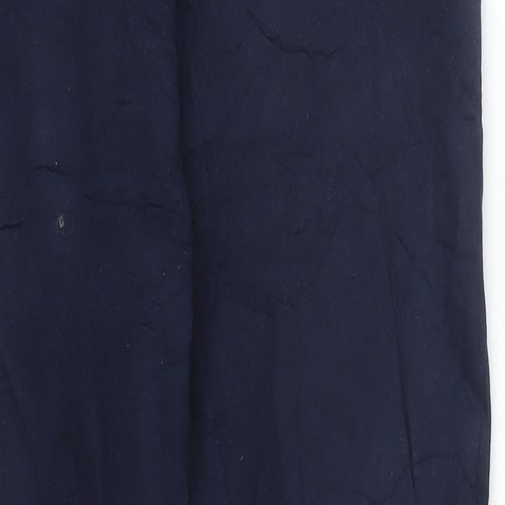 Womens UK Size 8 H&M Regular Fit  Blue Trousers