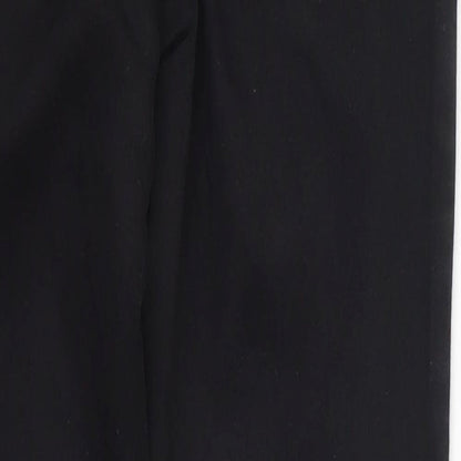 Womens UK Size 8 Papaya Regular Fit Skinny Black Jeans