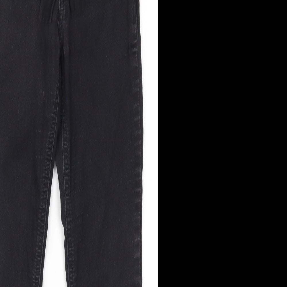 Marks and Spencer Womens Black  Denim Jegging Jeans Size 8 L25.5 in