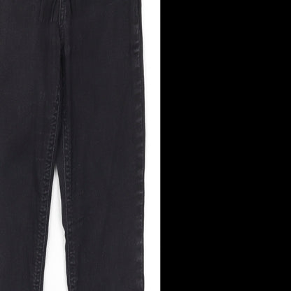 Marks and Spencer Womens Black  Denim Jegging Jeans Size 8 L25.5 in