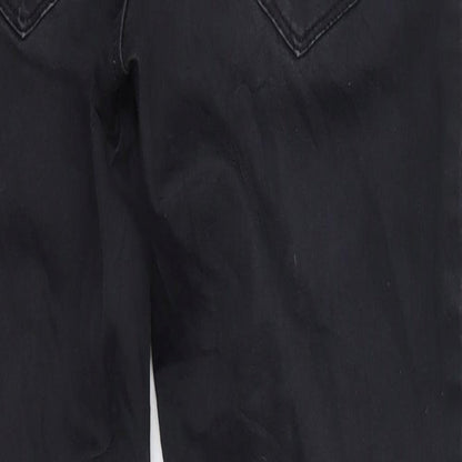 Makpl Womens Black  Denim Skinny Jeans Size 34 in L30 in