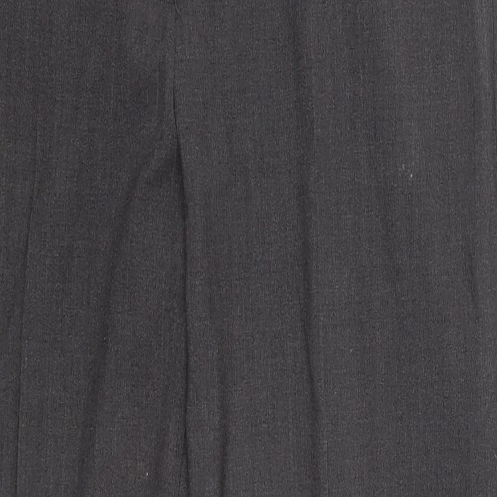 Womens UK Size 12 Marks and Spencer Regular Fit  Grey Trousers