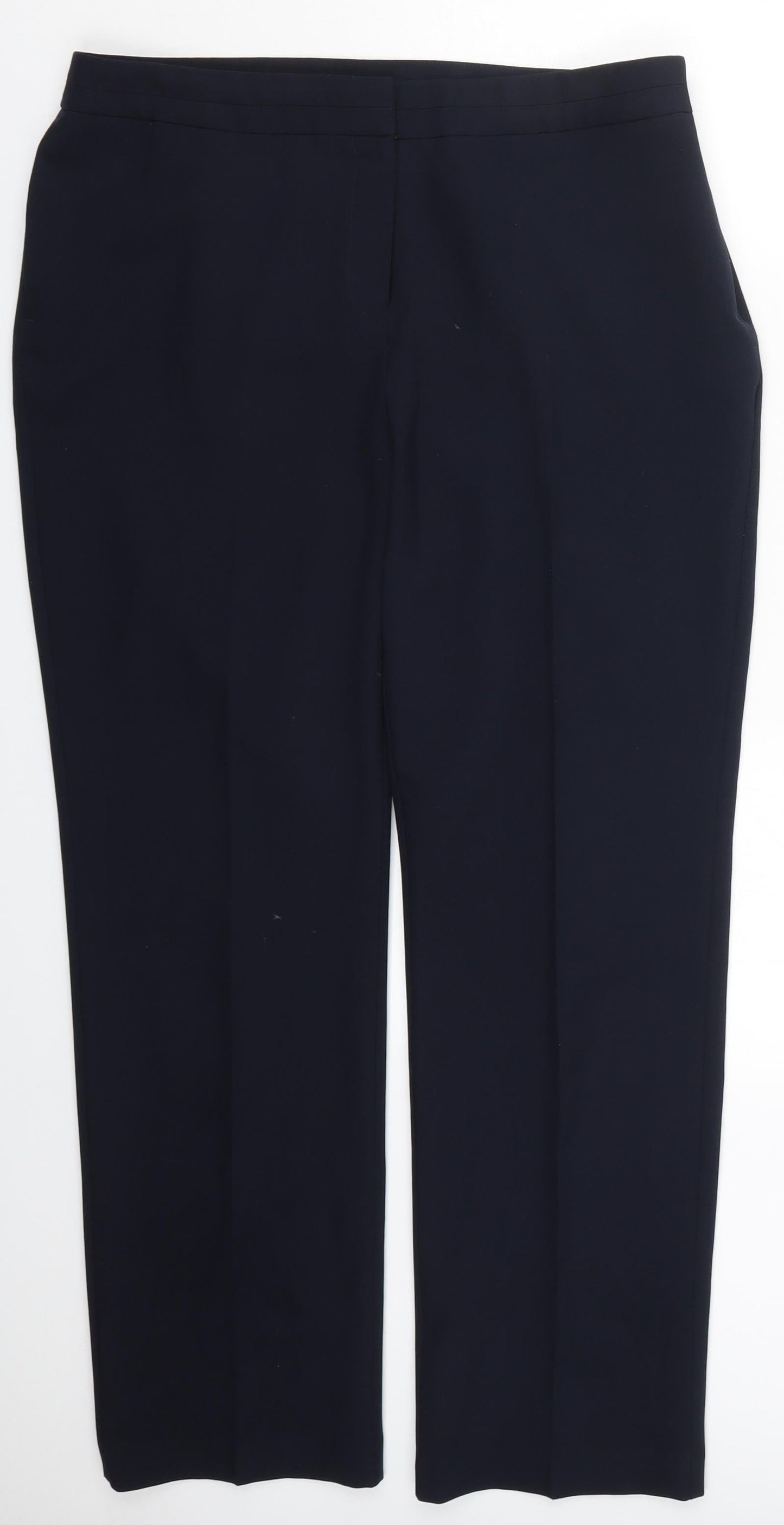 Bonmarché Womens Blue   Trousers  Size 14 L29.5 in