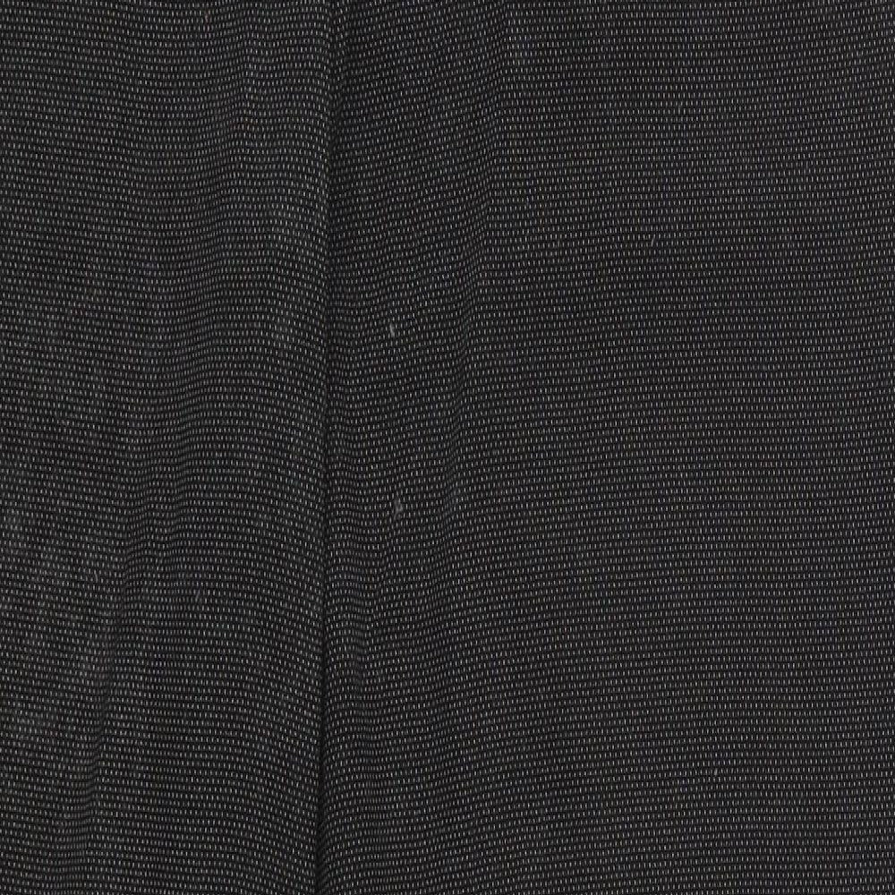Womens UK Size 12 NEXT Regular Fit  Black Trousers