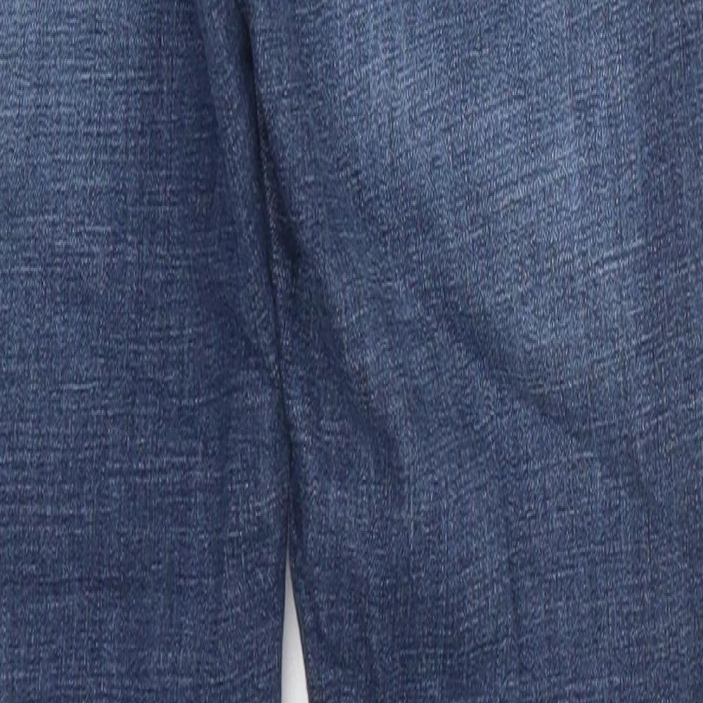 Remix Womens Blue  Denim Skinny Jeans Size 8 L29 in