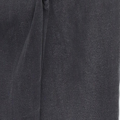 Womens UK Size 8 Papaya Regular Fit Skinny Grey Jeans