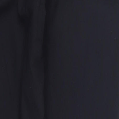 Womens UK Size 10 Preworn Regular Fit  Black Trousers