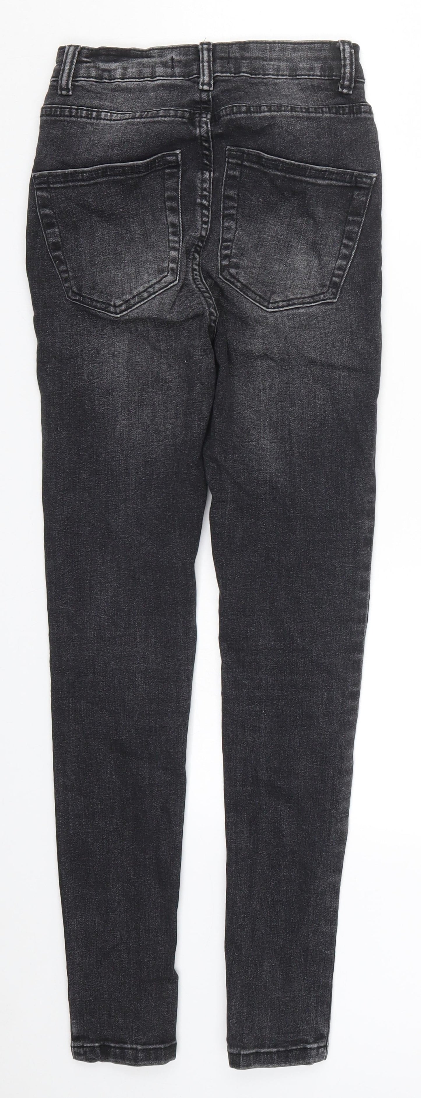 Denim Co Womens Black  Denim Skinny Jeans Size 4 L26 in