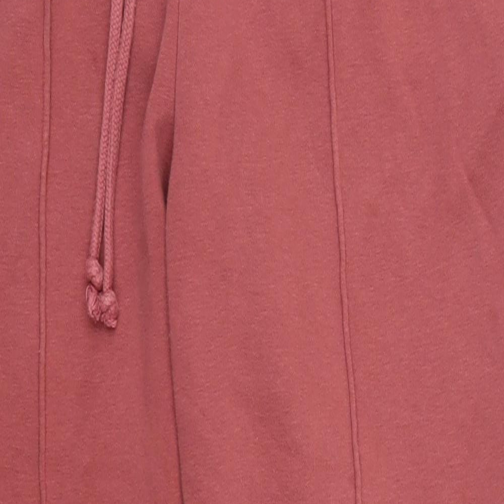 Womens UK Size 10 River Island Regular Fit Sweatpants Red Trousers