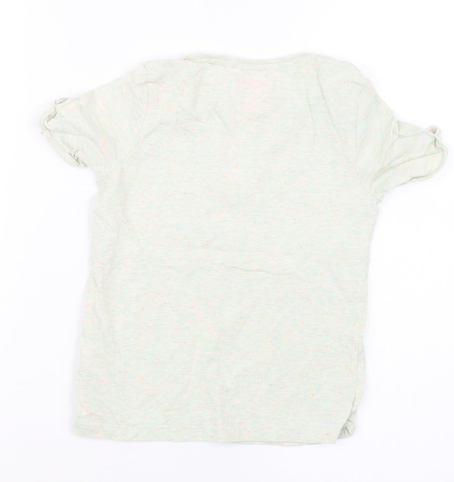 F&F Girls Green   Basic T-Shirt Size 6-7 Years