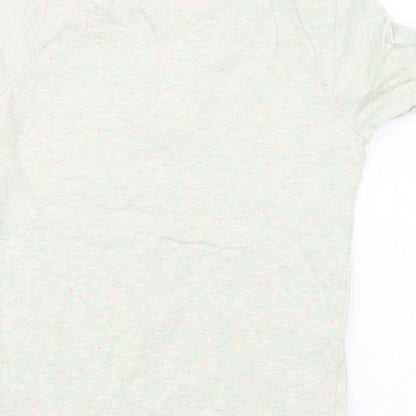 F&F Girls Green   Basic T-Shirt Size 6-7 Years