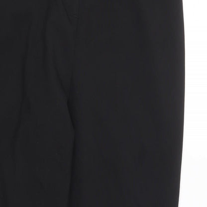 Womens UK Size 14 Papaya Regular Fit  Black Trousers