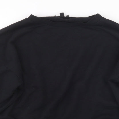 I SAW IT FIRST Womens Black   Pullover Jumper Size M