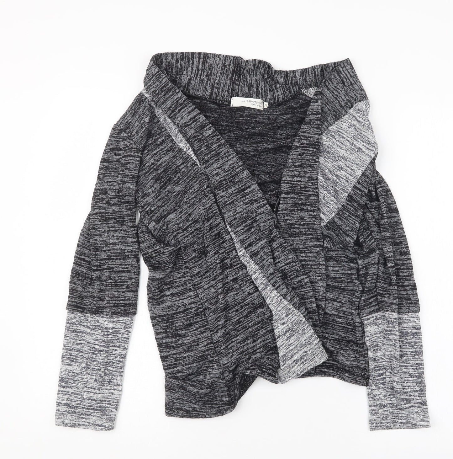 Ge Shan Pin Yue Womens Black   Cardigan Jumper Size XL