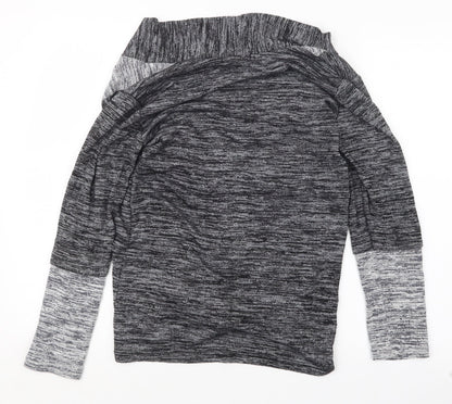 Ge Shan Pin Yue Womens Black   Cardigan Jumper Size XL