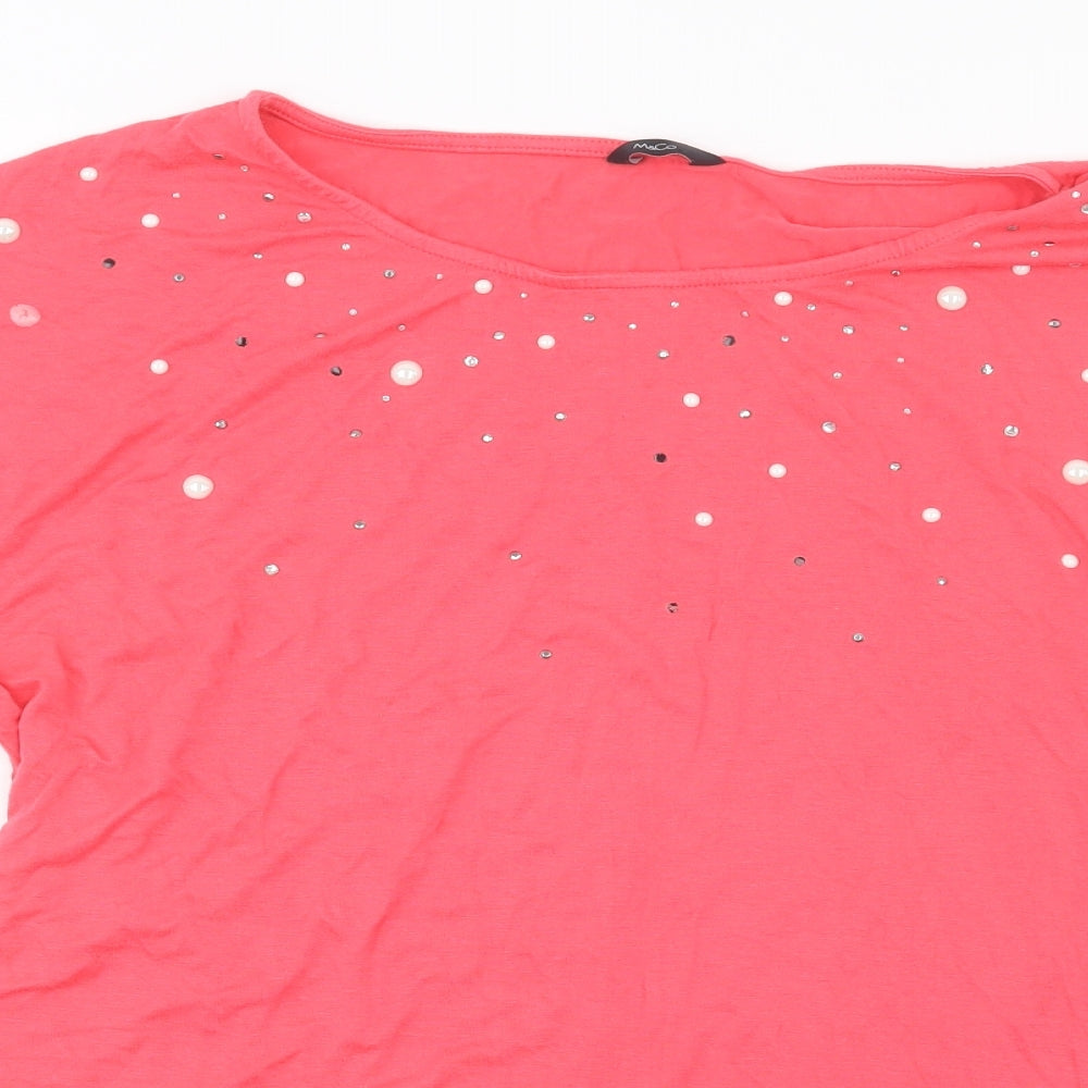 Womens UK Size 14 M&Co  Basic T-Shirt