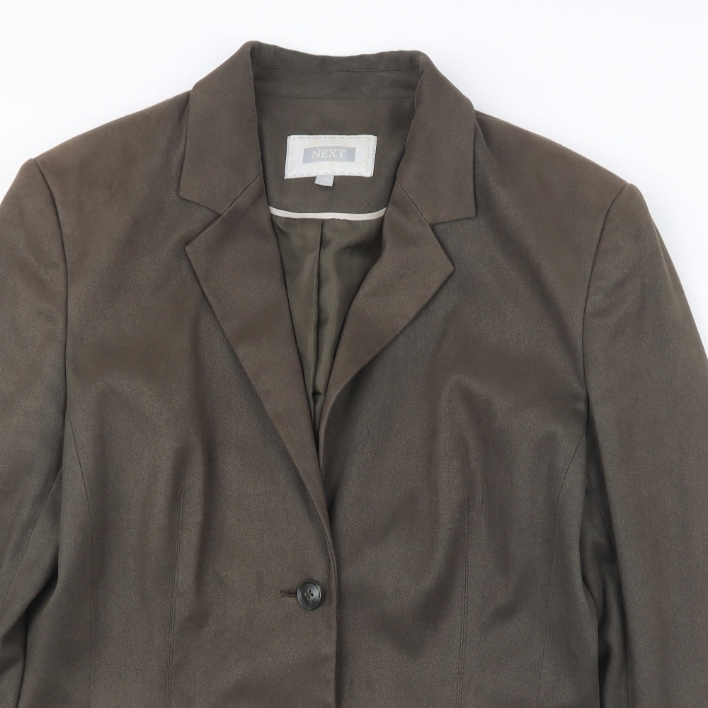Womens UK Size 12 NEXT Green Jacket