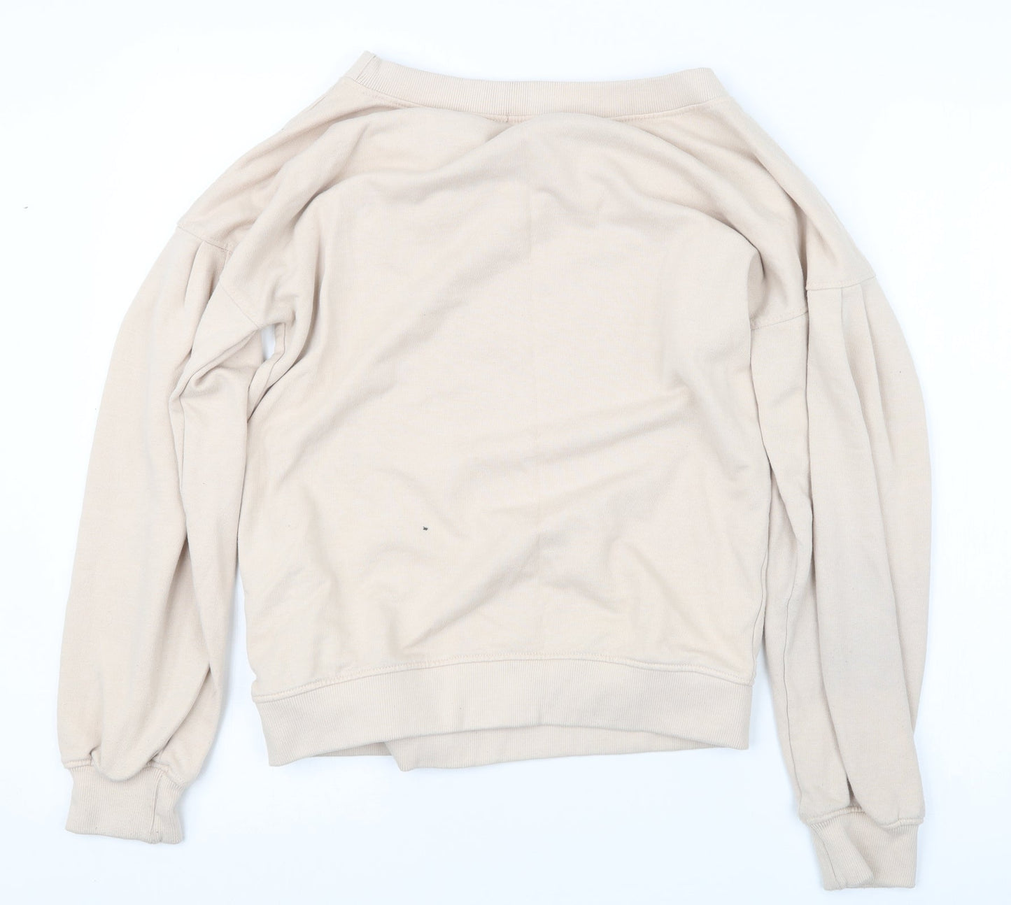 Womens UK Size 8 Missguided Beige Pullover Jumper