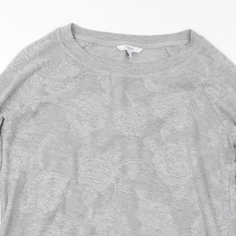 Womens UK Size 8 NEXT Grey  Jumper