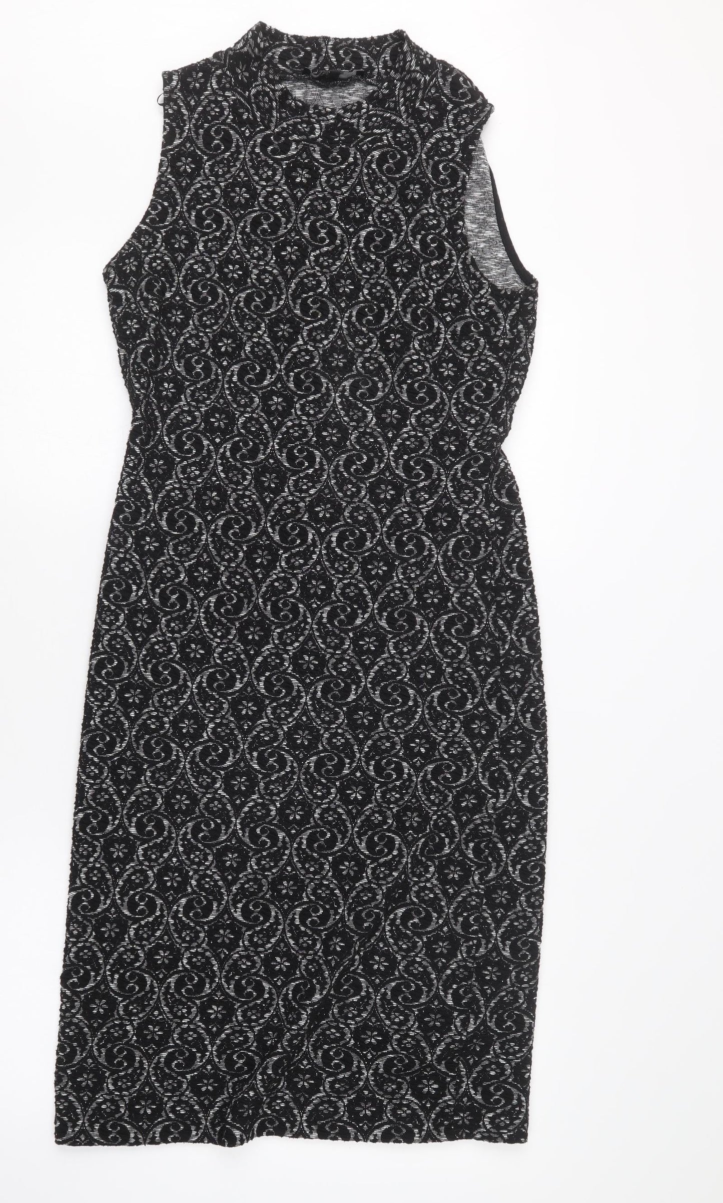 NEXT Womens Black   Shirt Dress  Size 8