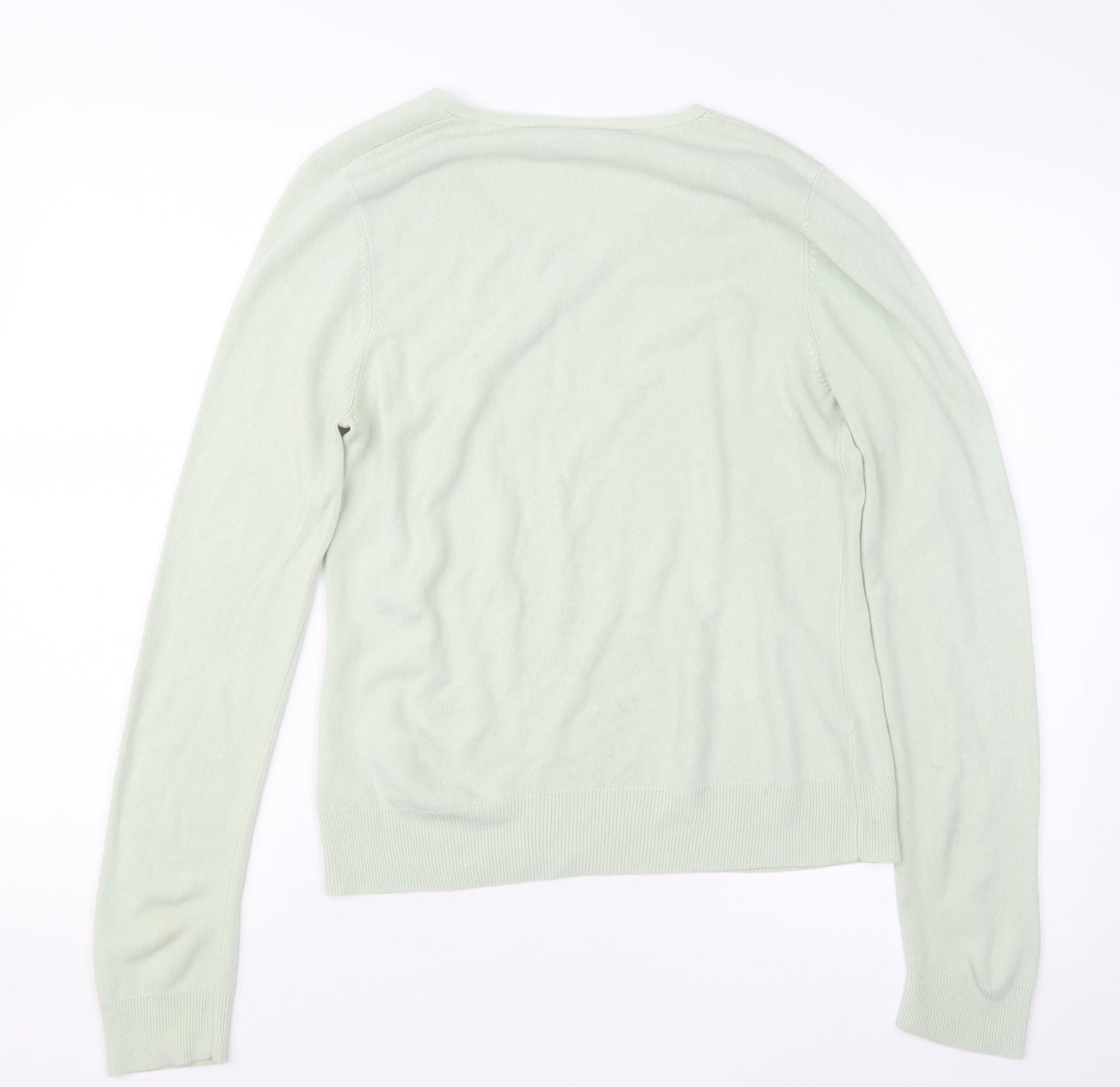 BHS Womens Green  Knit Pullover Jumper Size 12